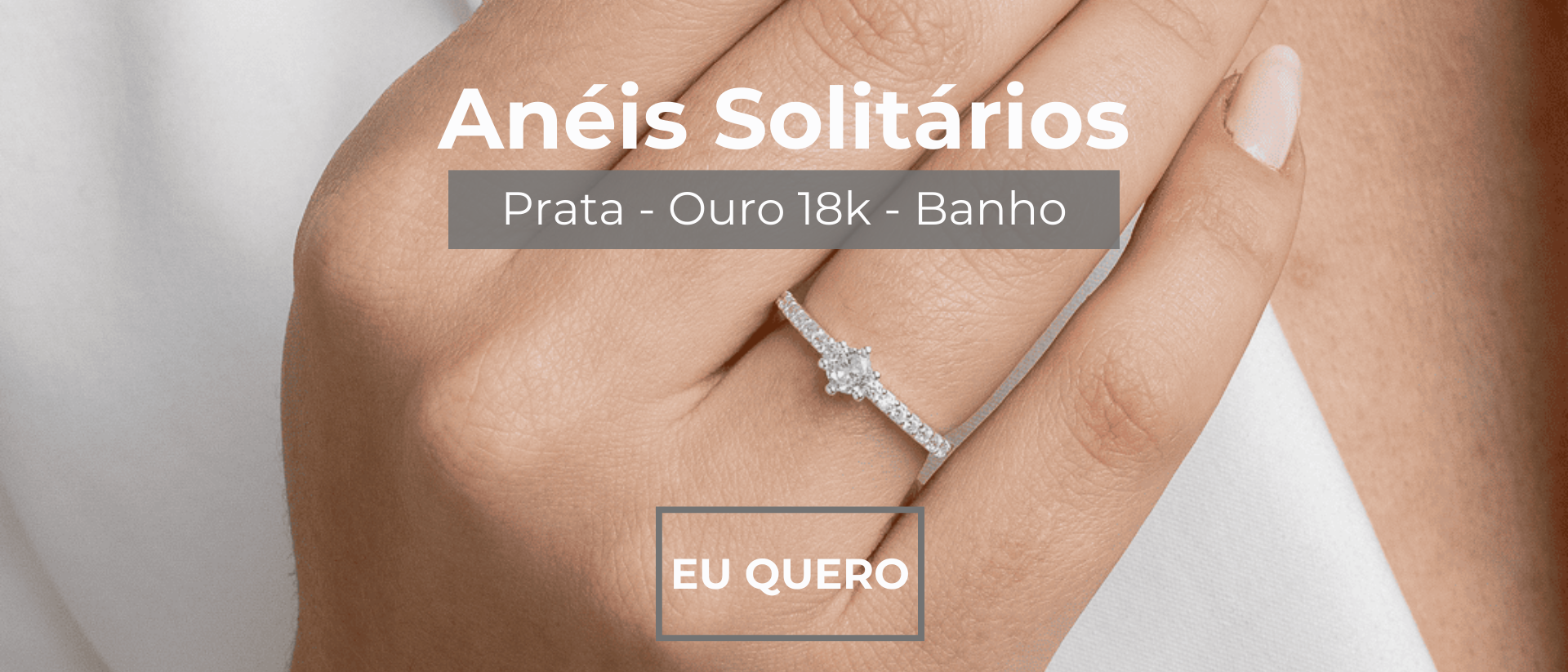 Anéis Solitários HD Alianças  